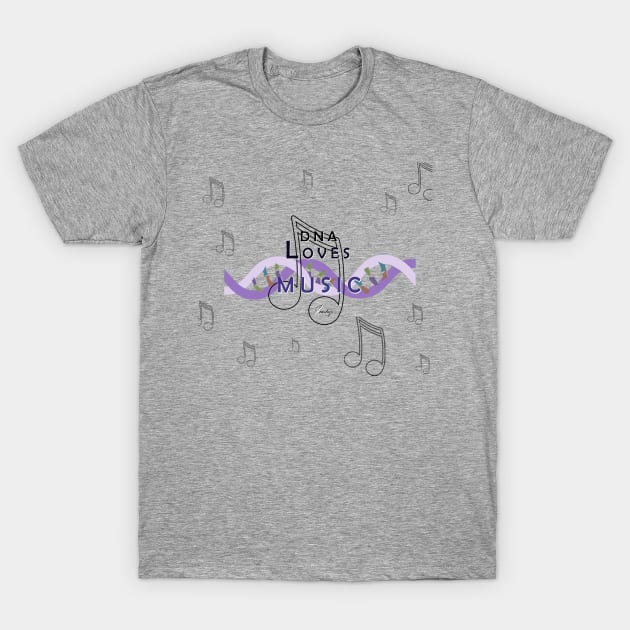 DNA MUSIC LYLA T-Shirt by ACUANDYC